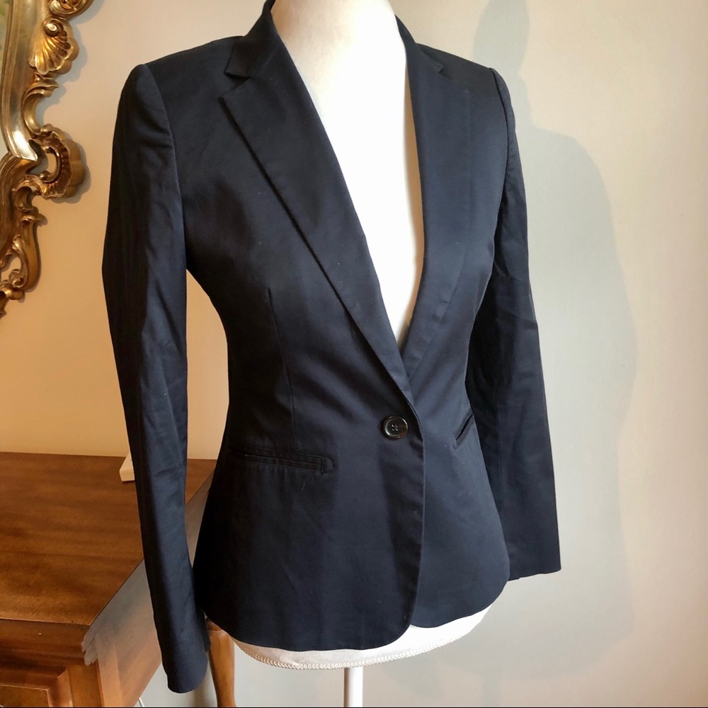 Banana republic navy blazer jacket